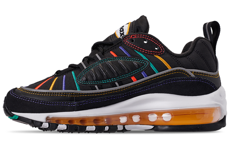 (Youth) Nike Air Max 98 'Black Multi' CJ7393-001