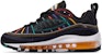 (JR) Nike Air Max 98 'Hitam Multi' CJ7393-001