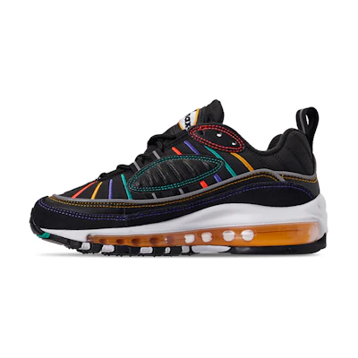 (Youth) Nike Air Max 98 'Black Multi'