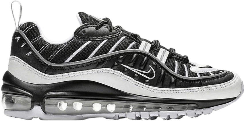 Youth Nike Air Max 98 Black Silver BV4872 001 BV4872 001