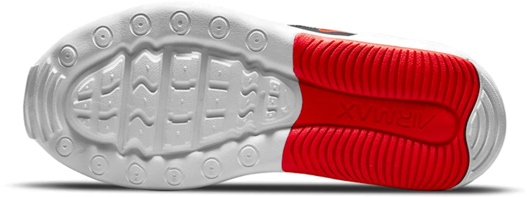 (JR) ナイキ エア マックス ボルト 黒/灰/赤 CW1626-005 Details for (JR) ナイキ エア マックス ボルト 黒/灰/赤 CW1626-005