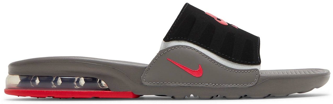 (Youth) Nike Air Max Camden Slide 'Flat Pewter Siren Red' CZ4665-002 Buy (Youth) Nike Air Max Camden Slide 'Flat Pewter Siren Red' CZ4665-002