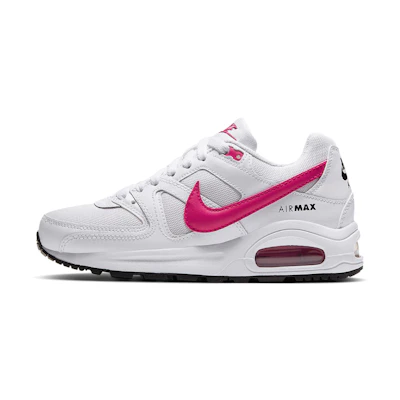 (Youth) Nike Air Max Command Flex 'White Sport Fuchsia'