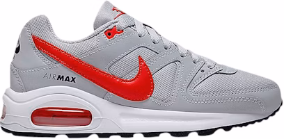 (Youth) Nike Air Max Command Flex 'Wolf Grey Track Red' 844346-004 (Youth) Nike Air Max Command Flex 'Wolf Grey Track Red' 844346-004
