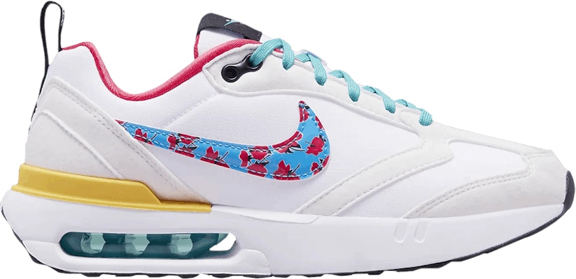(Youth) Nike Air Max Dawn 'Floral Swoosh' DQ7772-100 Buy (Youth) Nike Air Max Dawn 'Floral Swoosh' DQ7772-100