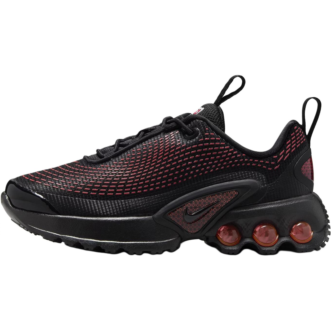 (Youth) Nike Air Max DN 'Black Bright Crimson' FN4453-006