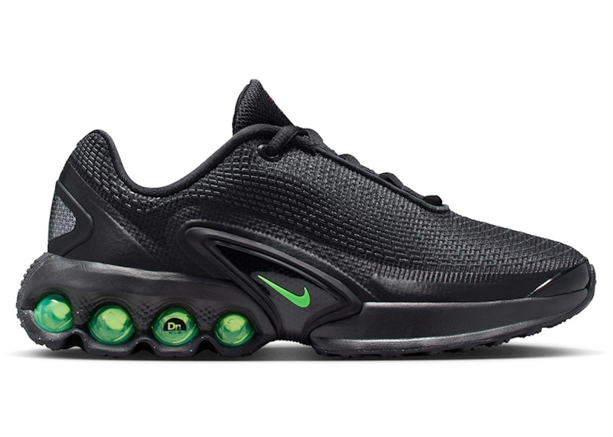 (Youth) Nike Air Max Dn Black Green Strike