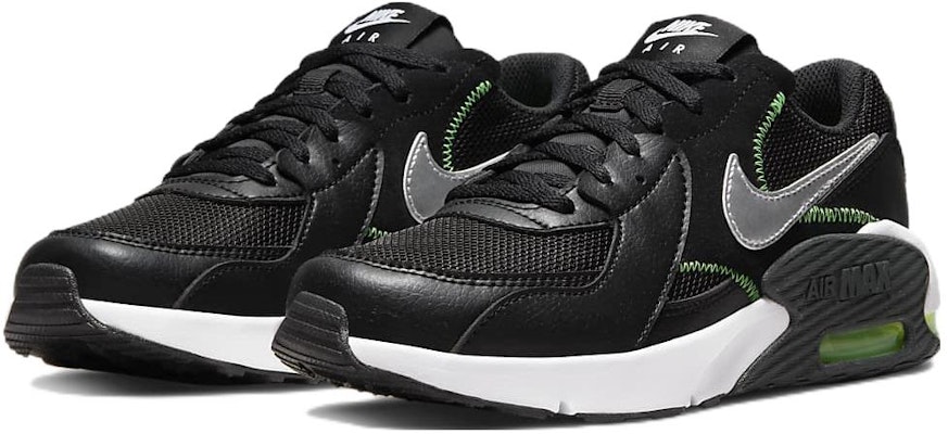 (Youth) Nike Air Max Excee 'Black Green Strike' CD6894-015 Lookbook (Youth) Nike Air Max Excee 'Black Green Strike' CD6894-015