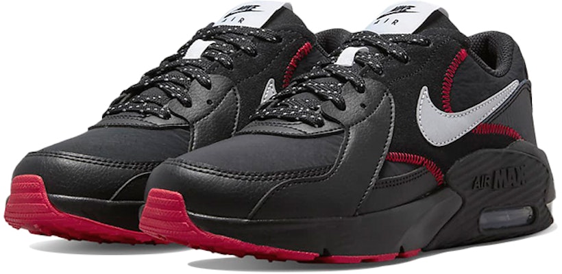 (JR) 耐克Air Max Excee 黑色运动红款 CD6894-016 Lookbook (JR) 耐克Air Max Excee 黑色运动红款 CD6894-016