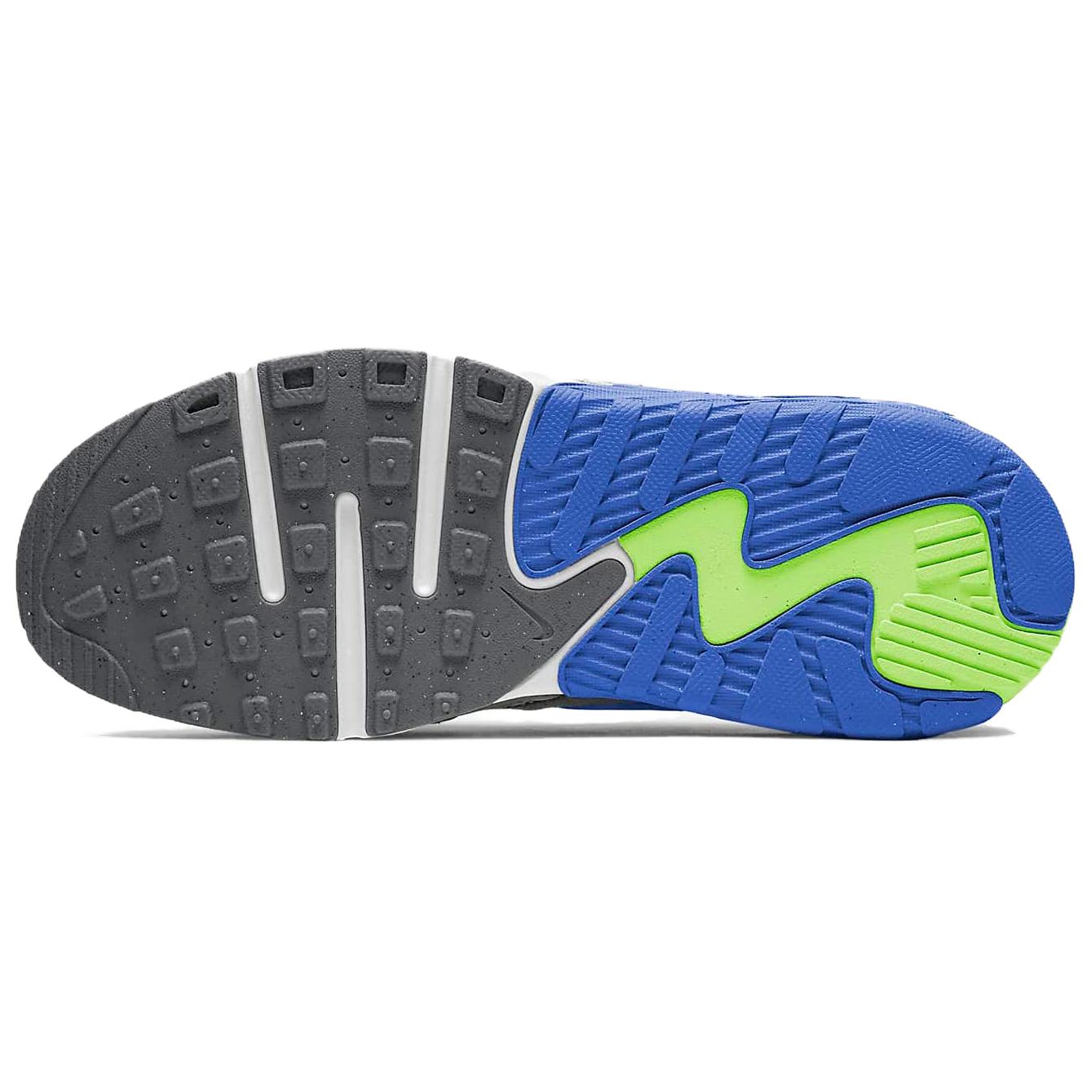 Shop Nike Air Max Excee (GS) 耐磨防滑 復古休閒跑步鞋 灰藍拼接