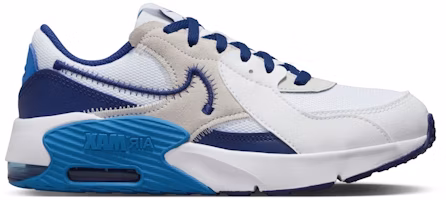 (Youth) Nike Air Max Excee 'White Deep Royal Blue' FB3058-100 (Youth) Nike Air Max Excee 'White Deep Royal Blue' FB3058-100