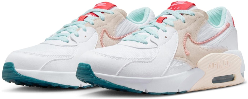 (Youth) Nike Air Max Excee 'White Red Stardust' FB3058-102 Lookbook (Youth) Nike Air Max Excee 'White Red Stardust' FB3058-102