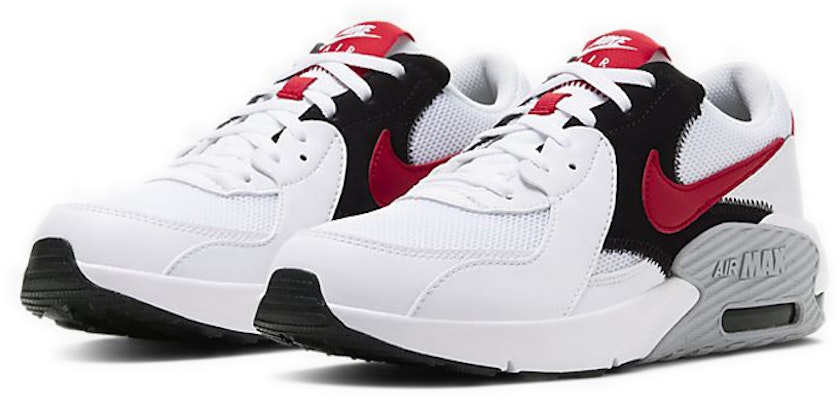 (Youth) Nike Air Max Excee 'White University Red' CD6894-105 Lookbook (Youth) Nike Air Max Excee 'White University Red' CD6894-105