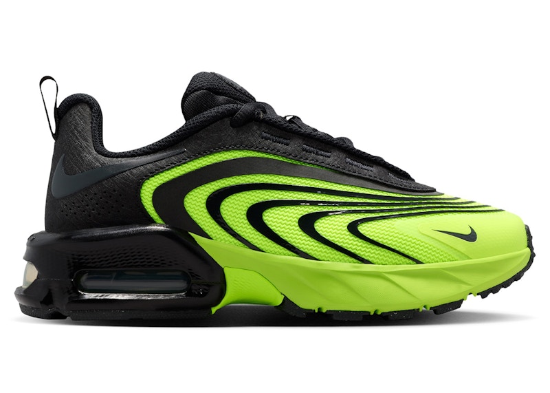 (Youth) Nike Air Max Fire Volt Black Dark Smoke Grey IF2622-700