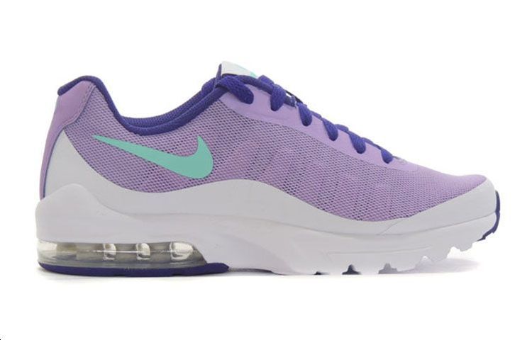 Order 耐吉 Air Max Invigor (GS) 低帮复古跑步鞋 紫綠