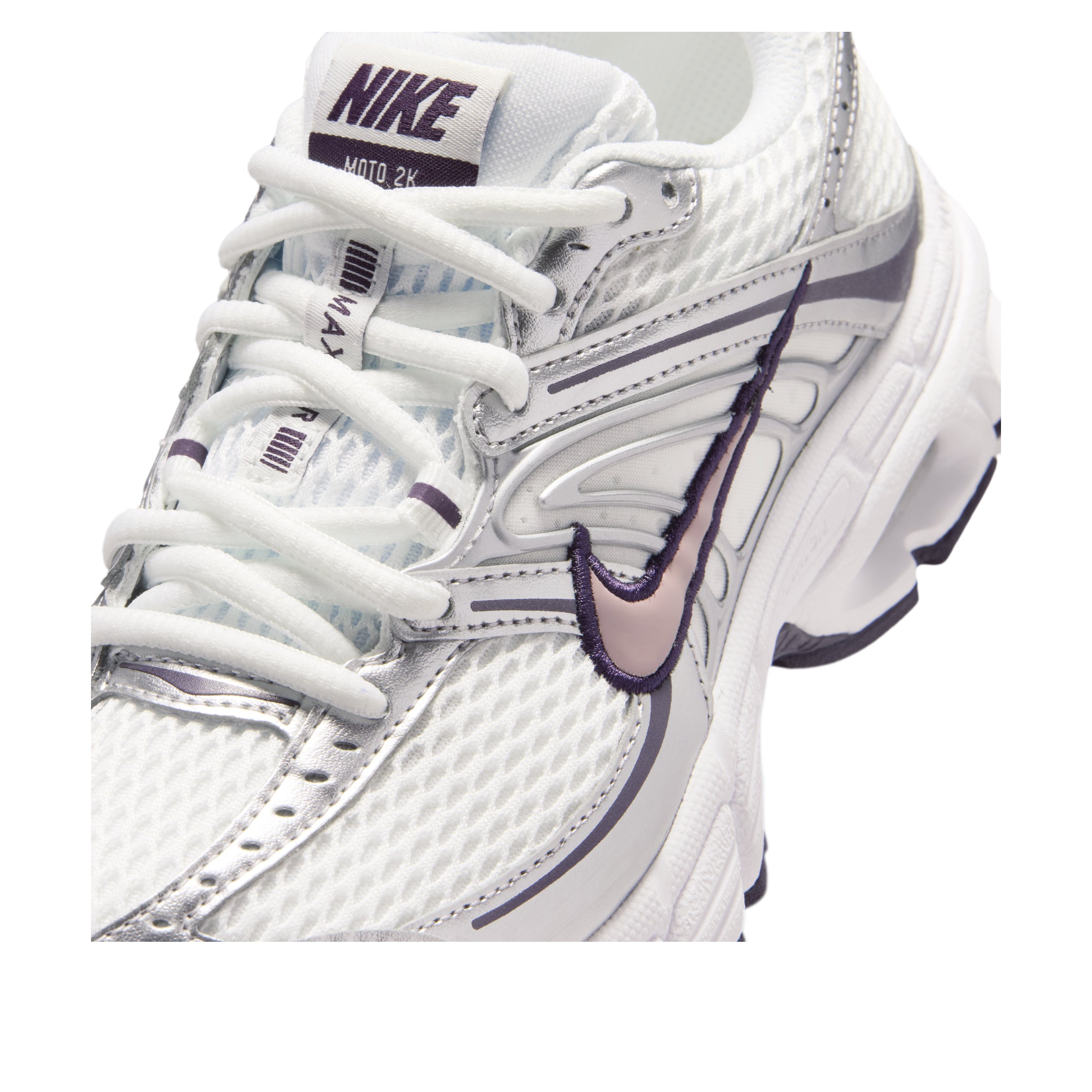 Details for (JR) Nike Air Max Moto 2K ''Summit White Purple Dynasty'' Damen/Herren Sneaker IQ9430-100