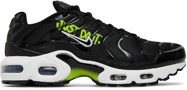 Nike Air Max Plus 1 "Just Do It" 低帮 跑步鞋 GS 黑綠 Buy Nike Air Max Plus 1 "Just Do It" 低帮 跑步鞋 GS 黑綠
