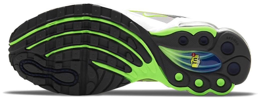 (JR) Nike Air Max Plus 2 'Gris Universitario Verde Eléctrico' CT4383-002 Details for (JR) Nike Air Max Plus 2 'Gris Universitario Verde Eléctrico' CT4383-002