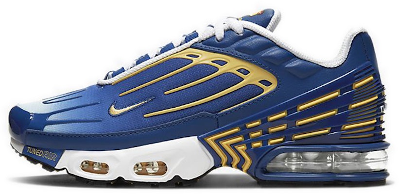 (JR) 耐克Air Max Plus 3 '深皇家蓝托帕石金' CD6871-402 Buy (JR) 耐克Air Max Plus 3 '深皇家蓝托帕石金' CD6871-402