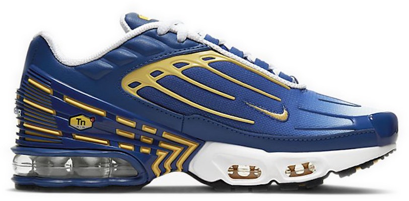 (Youth) Nike Air Max Plus 3 'Deep Royal Topaz Gold' CD6871-402 Order (Youth) Nike Air Max Plus 3 'Deep Royal Topaz Gold' CD6871-402