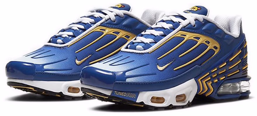 (Youth) Nike Air Max Plus 3 'Deep Royal Topaz Gold' CD6871-402 Lookbook (Youth) Nike Air Max Plus 3 'Deep Royal Topaz Gold' CD6871-402
