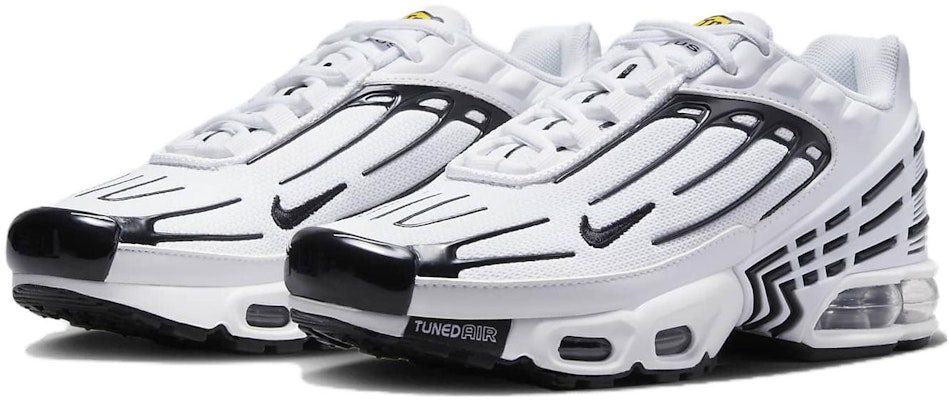 (Youth) Nike Air Max Plus 3 'White Black' FN3845-100 Lookbook (Youth) Nike Air Max Plus 3 'White Black' FN3845-100