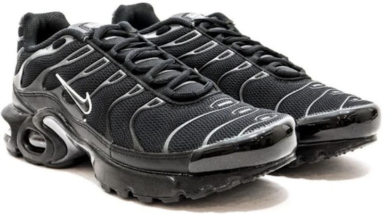 (JR) Nike Air Max Plus 'Hitam Platinum Murni' 655020-053 Lookbook (JR) Nike Air Max Plus 'Hitam Platinum Murni' 655020-053