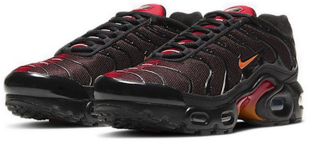 Nike Air Max Plus (GS) 黑橙 Lookbook Nike Air Max Plus (GS) 黑橙