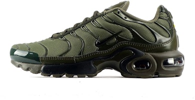 (Youth) Nike Air Max Plus 'Olive Cargo' 655020-200 (Youth) Nike Air Max Plus 'Olive Cargo' 655020-200