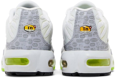 (JR) ナイキ エア マックス プラス リフレクティブ ロゴ (白/ボルト) CD0609-015 Details for (JR) ナイキ エア マックス プラス リフレクティブ ロゴ (白/ボルト) CD0609-015