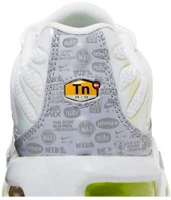 (JR) Nike Air Max Plus 'Logo Reflectante - Blanco Voltio' CD0609-015 Sizing (JR) Nike Air Max Plus 'Logo Reflectante - Blanco Voltio' CD0609-015