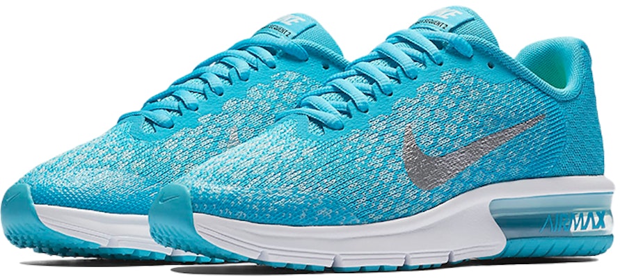(JR) Nike Air Max Sequent 2 'Azul Blanco' 869994-401 Lookbook (JR) Nike Air Max Sequent 2 'Azul Blanco' 869994-401