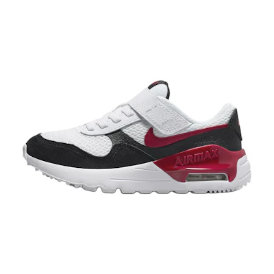 (Youth) Nike Air Max SYSTM 'White Black Gym Red'