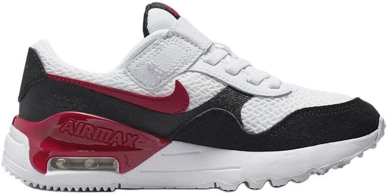 (Youth) Nike Air Max SYSTM 'White Black Gym Red' DQ0285-117 Order (Youth) Nike Air Max SYSTM 'White Black Gym Red' DQ0285-117