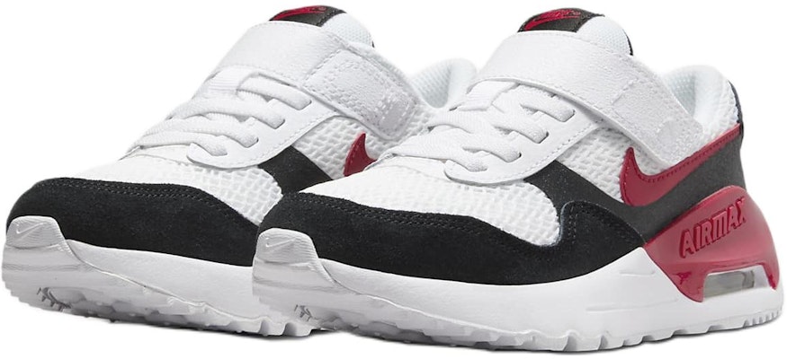 (Youth) Nike Air Max SYSTM 'White Black Gym Red' DQ0285-117 Lookbook (Youth) Nike Air Max SYSTM 'White Black Gym Red' DQ0285-117