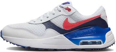 (Youth) Nike Air Max SYSTM 'White Royal Crimson' DQ0284-101 (Youth) Nike Air Max SYSTM 'White Royal Crimson' DQ0284-101