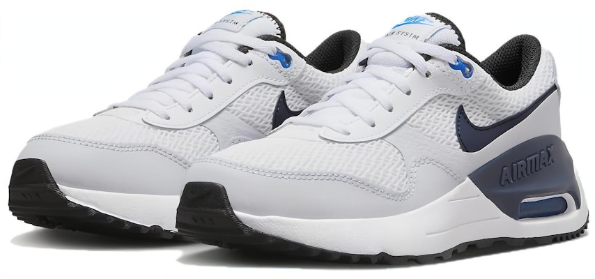 (Youth) Nike Air Max SYSTM 'White Thunder Blue' DQ0284-112 Lookbook (Youth) Nike Air Max SYSTM 'White Thunder Blue' DQ0284-112
