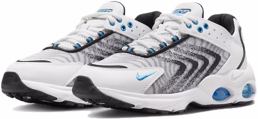 (Youth) Nike Air Max TW 'White Blue Black' FN7792-100 Lookbook (Youth) Nike Air Max TW 'White Blue Black' FN7792-100