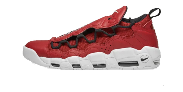 (Youth) Nike Air More Money 'Gym Red' AH5215-601