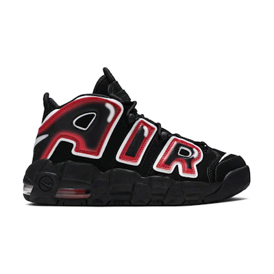 (Youth) Nike Air More Uptempo 96 BG 'Laser Crimson'