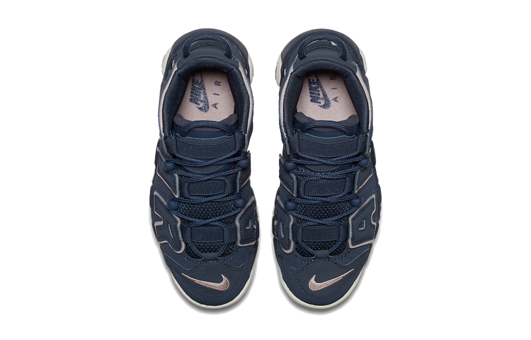 Shop (JR) Nike Air More Uptempo "Thunder Blue" Sepatu Pria 415082-402