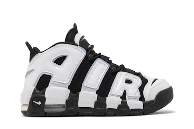 (Youth) Nike Air More Uptempo 'Black Cobalt Bliss' DQ6200-001