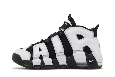 (Youth) Nike Air More Uptempo 'Black Cobalt Bliss' DQ6200-001