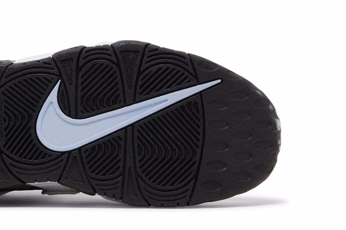 (Youth) Nike Air More Uptempo 'Black Cobalt Bliss' DQ6200-001