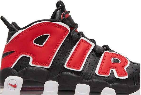 Nike Air More Uptempo 中筒 復古籃球鞋 GS 黑紅白 Order Nike Air More Uptempo 中筒 復古籃球鞋 GS 黑紅白