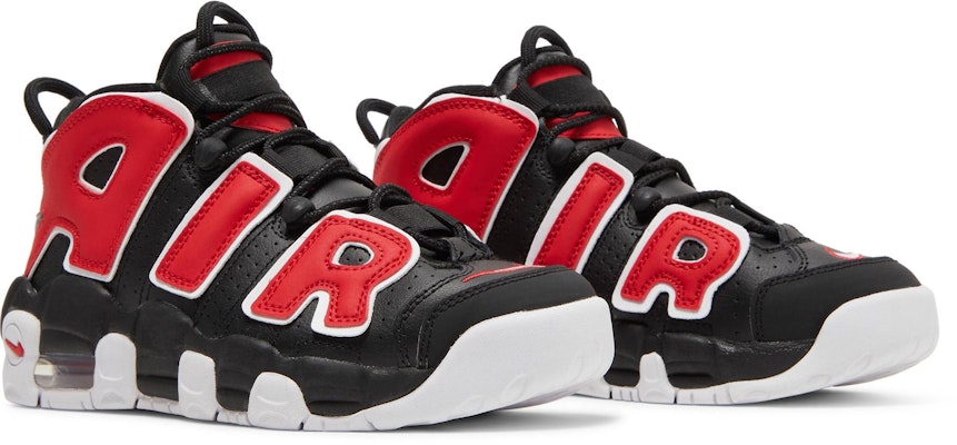 (JR) Nike Air More Uptempo 'Hitam Universiti Merah' DM3190-001 Cheap (JR) Nike Air More Uptempo 'Hitam Universiti Merah' DM3190-001