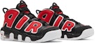 Cheap Nike Air More Uptempo 中筒 復古籃球鞋 GS 黑紅白
