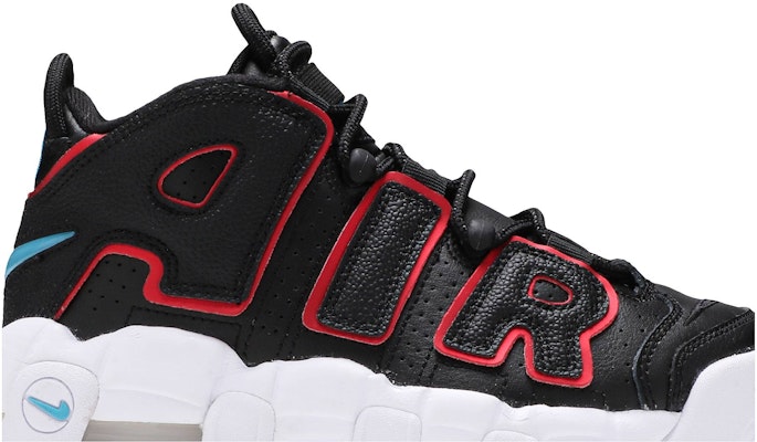 Nike Air More Uptempo 中幫 復古籃球鞋 GS 黑紅 Order Nike Air More Uptempo 中幫 復古籃球鞋 GS 黑紅