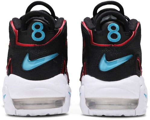 Nike Air More Uptempo 中幫 復古籃球鞋 GS 黑紅 Details for Nike Air More Uptempo 中幫 復古籃球鞋 GS 黑紅