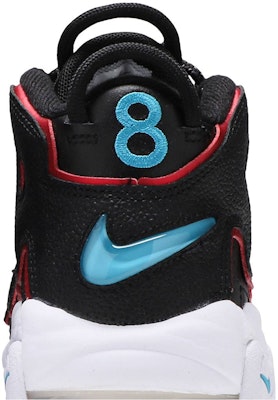 Nike Air More Uptempo 中幫 復古籃球鞋 GS 黑紅 Sizing Nike Air More Uptempo 中幫 復古籃球鞋 GS 黑紅